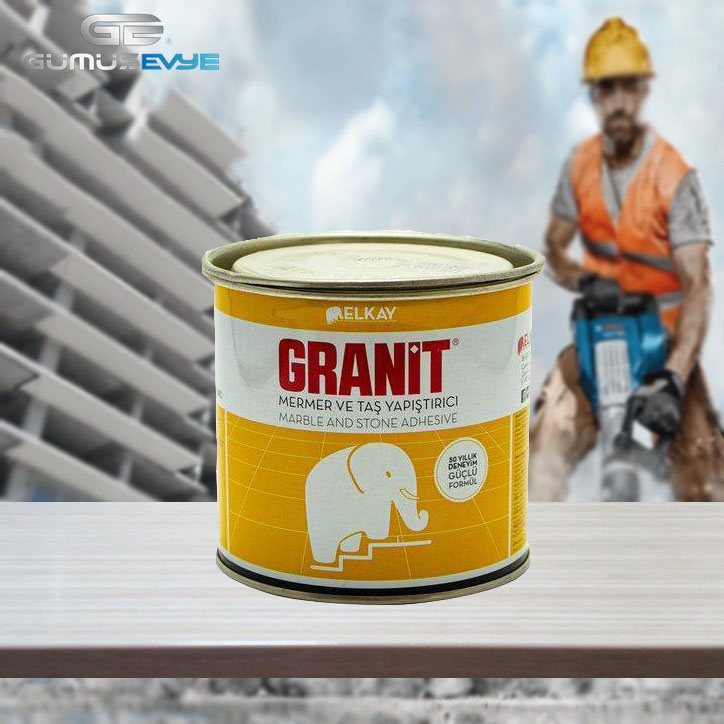 ELKAY GRANİT-MERMER BEJ TAŞ YAPIŞTIRICI 1.2 KG