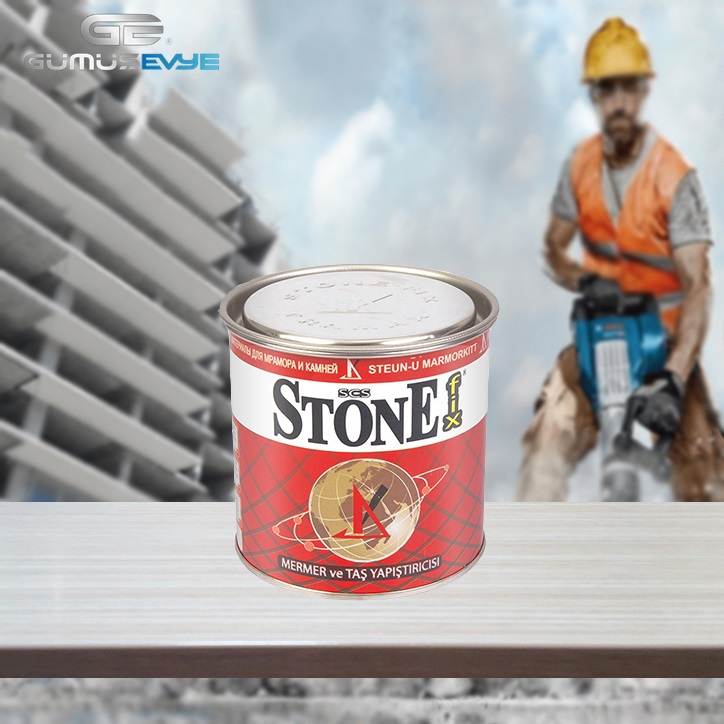 STONEFİX BEJ AKEME (MERMER VE GRANİT TAŞ YAPIŞTIRICI) 1,2 KG 