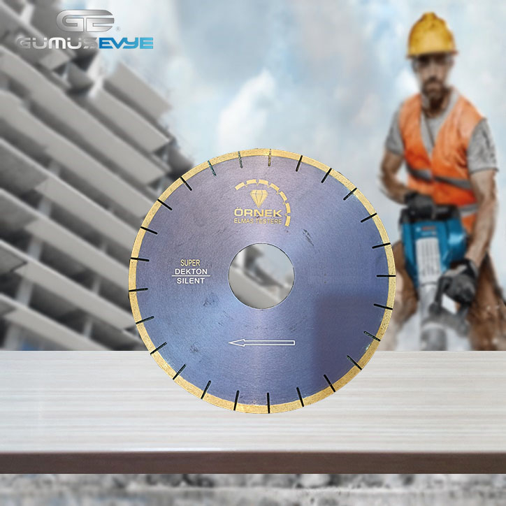 ÖRNEK ELMAS Q350 SESSİZ DEKTON TESTERESİ 
