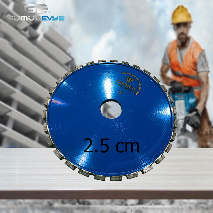 ÖRNEK ELMAS Q300 GRANİT ELMAS TARAMA MAKİNA 2.5 CM 