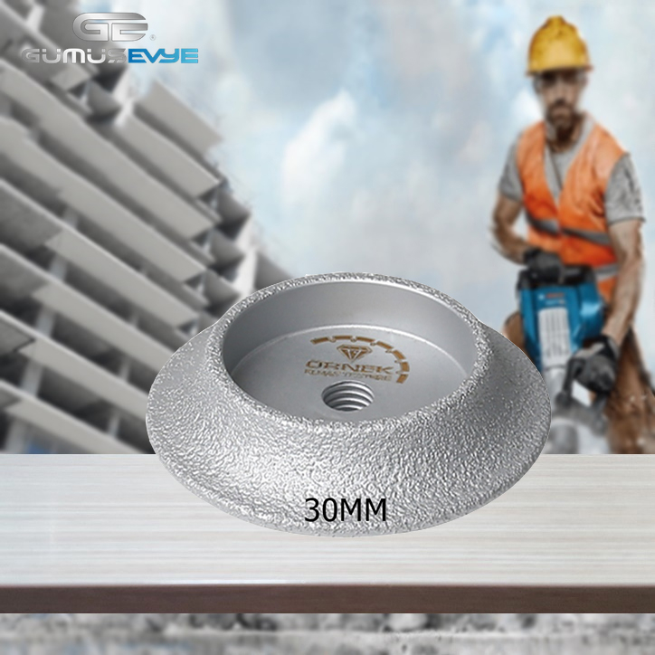 ÖRNEK ELMAS MERMER VAKUM SPRAL PROFİL 30MM 