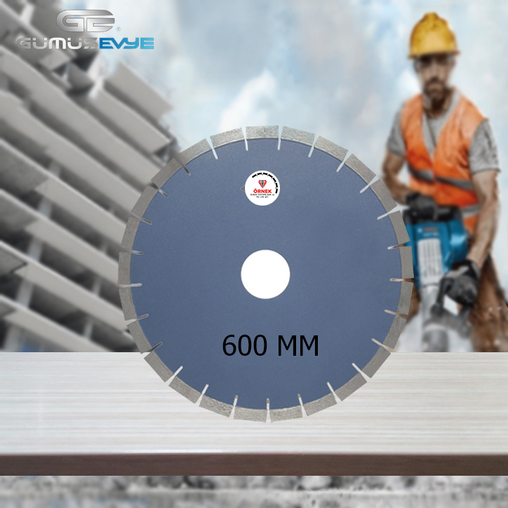 ÖRNEK ELMAS Q600 SESSİZ GRANİT TESTERESİ 