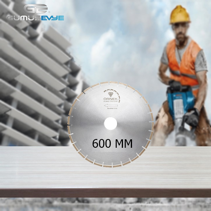 ÖRNEK ELMAS Q600 SESSİZ MERMER TESTERESİ 