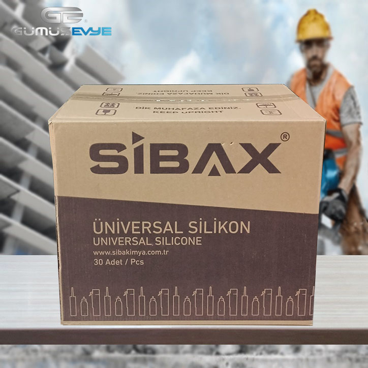SİBAX SİLİKON (30 ADET 1 KOLİ) (BEYAZ) 