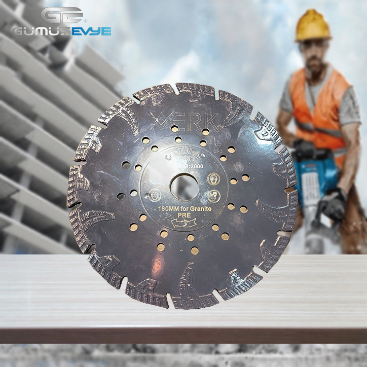  ERK Q180 GRANİT SPRAL KURU KESİM 