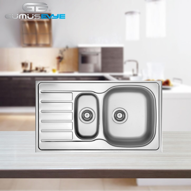 UKINOX HYPNOS 80 (86X50) TEZHAGA SIFIR PASLANMAZ KROM EVYE (SOL) 
