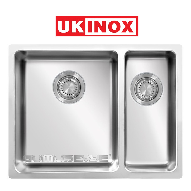 UKINOX MICRO EXPRESS ME 340.70 TEZGAH ALTI 1,5 GÖZ MUTFAK EVYESİ - 1