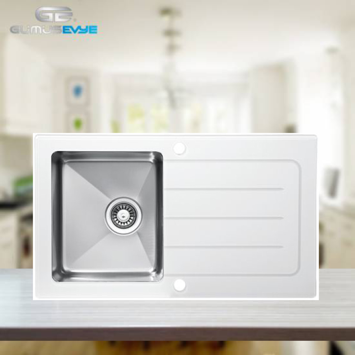 UKİNOX CRYSTAL 86 BEYAZ CAM EVYE 